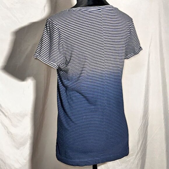 a.n.a. Striped Ombre Tee, Medium - Picture 2 of 4